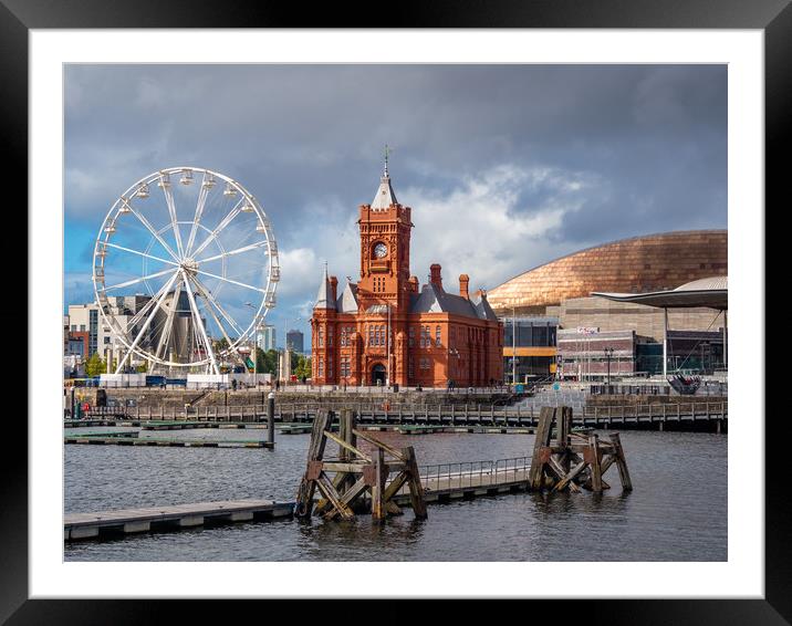 Cardiff Bay, Awe-inspiring Beauty Framed Mounted Print by Colin Allen