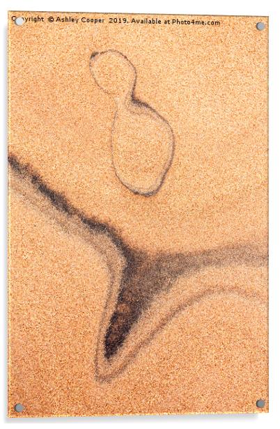 Sand patterns. Acrylic by Ashley Cooper