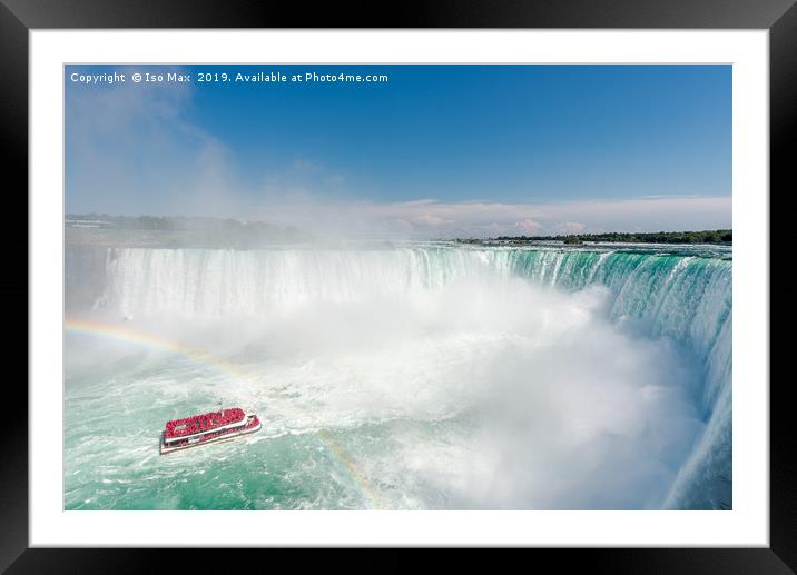 Niagara Falls, Canada Framed Mounted Print by The Tog