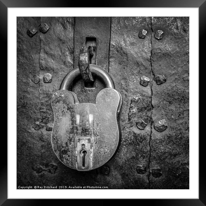 Locked Up Framed Mounted Print by Ray Pritchard