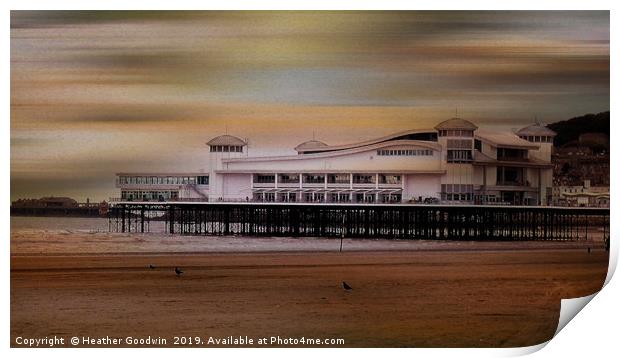 The Grand Pier Print by Heather Goodwin