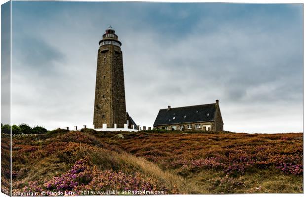 Cape Levi Lighthouse Canvas Print by DiFigiano Photography