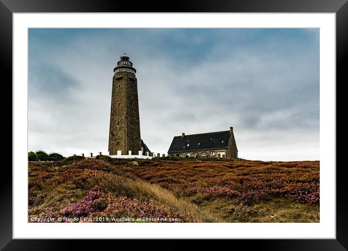 Cape Levi Lighthouse Framed Mounted Print by DiFigiano Photography