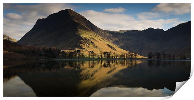 Buttermere Print by Simon Wrigglesworth