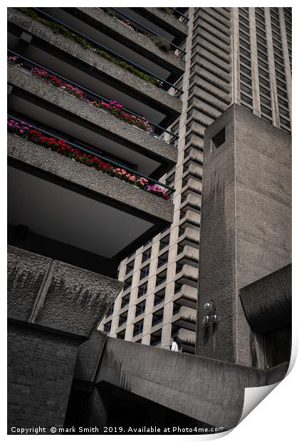 Barbican Print by mark Smith