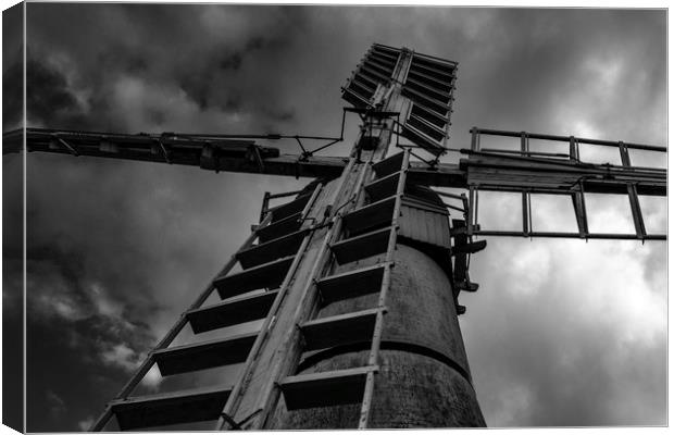 My Windmill is a monster Canvas Print by Peter Smith
