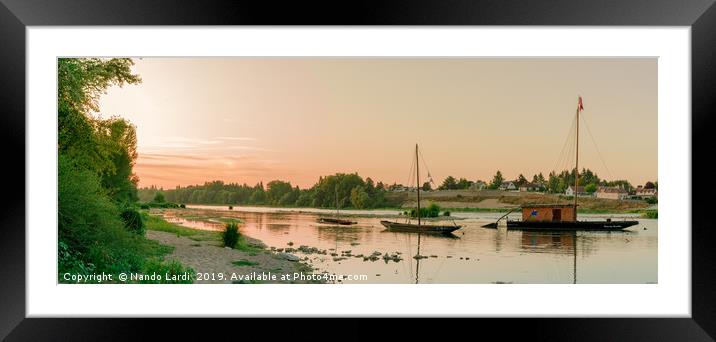 Floating The Loire Framed Mounted Print by DiFigiano Photography