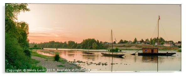 Floating The Loire Acrylic by DiFigiano Photography