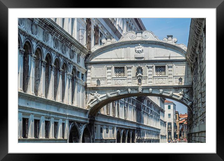 The Bridge Of Sighs Framed Mounted Print by Steve Purnell