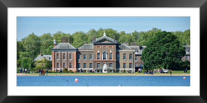  Kensington palace in London Framed Mounted Print by M. J. Photography