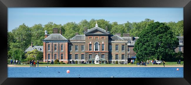  Kensington palace in London Framed Print by M. J. Photography