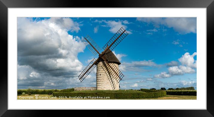 Moulin De Pierre Framed Mounted Print by DiFigiano Photography