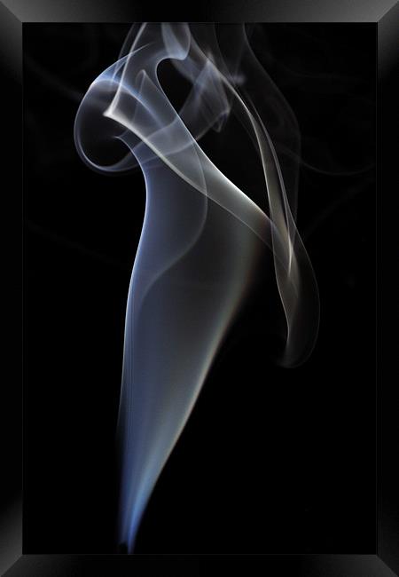 Smoke 19 Framed Print by Stuart Reid
