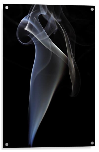 Smoke 19 Acrylic by Stuart Reid