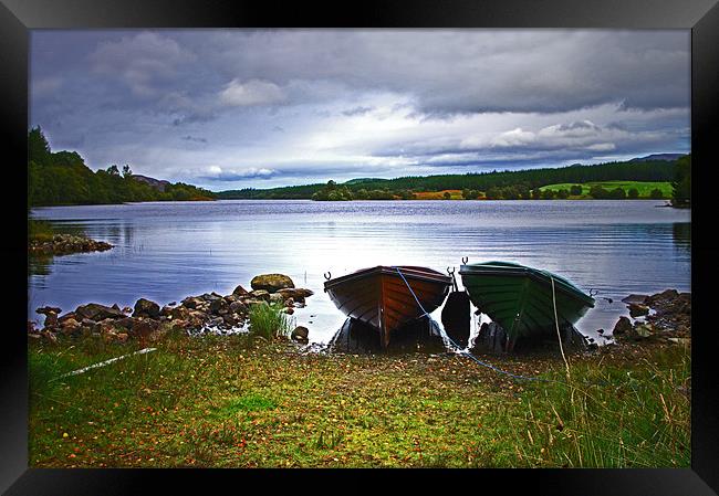 Two Boats Framed Print by Jacqi Elmslie