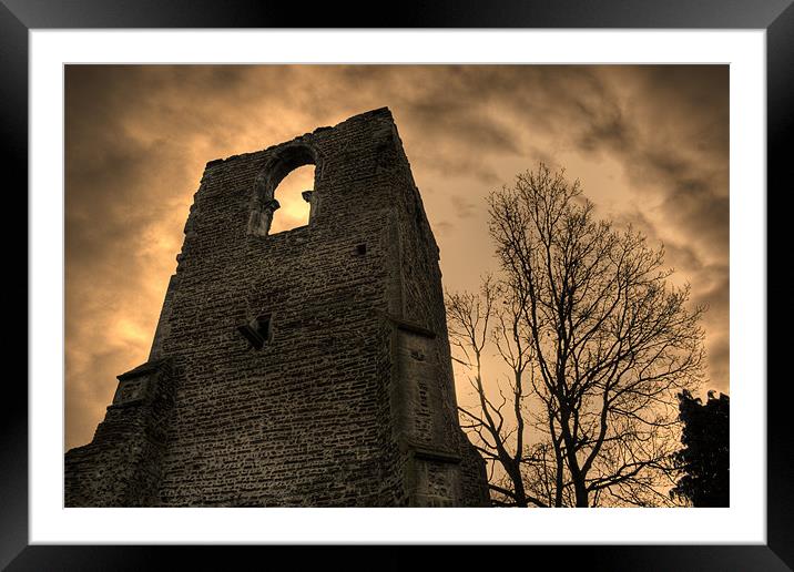 The Watchtower. Framed Mounted Print by Steven Shea
