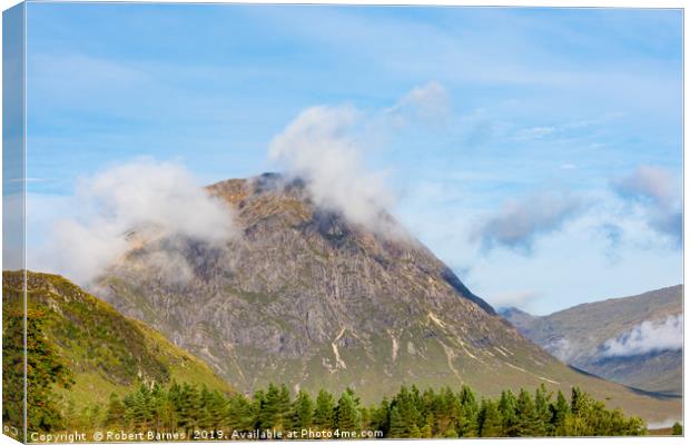 Buachaille Etive Mòr  Canvas Print by Lrd Robert Barnes