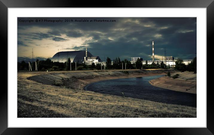Chernobyl Nuclear Power Plant - The Exclusion Zone Framed Mounted Print by K7 Photography