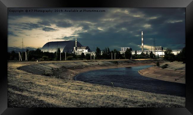Chernobyl Nuclear Power Plant - The Exclusion Zone Framed Print by K7 Photography