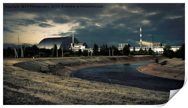 Chernobyl Nuclear Power Plant - The Exclusion Zone Print by K7 Photography