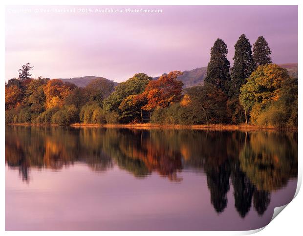 Coniston Colours Print by Pearl Bucknall