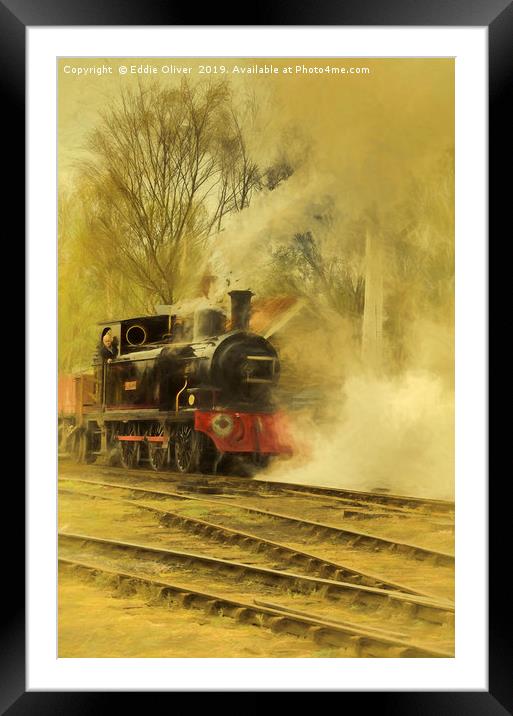 TWIZELL  Framed Mounted Print by Eddie Oliver