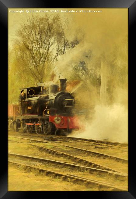 TWIZELL  Framed Print by Eddie Oliver