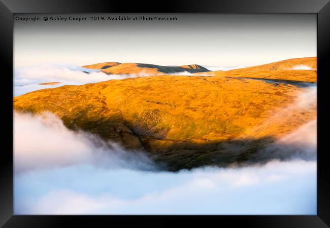 The mists of time. Framed Print by Ashley Cooper