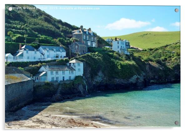 Port Isaac, Cornwall Acrylic by David Birchall