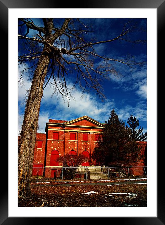 Auditorium Framed Mounted Print by Kurt Tarvis