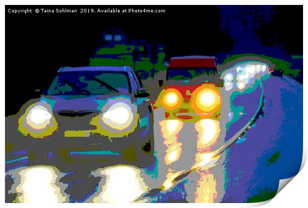Traffic  Print by Taina Sohlman