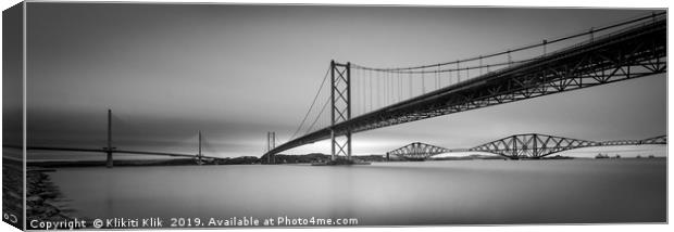 South Queensferry Canvas Print by Angela H