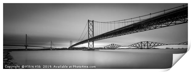 South Queensferry Print by Angela H