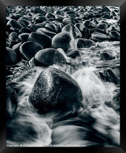 Death Rocks Framed Print by Gary Clarricoates