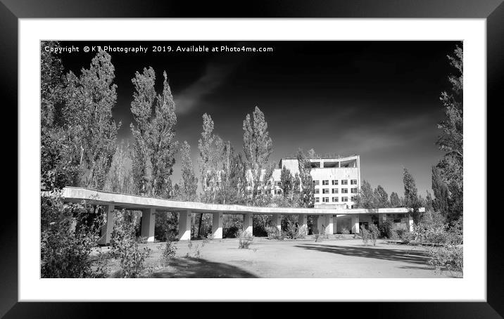 Deserted - Atomic City Framed Mounted Print by K7 Photography