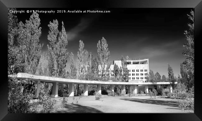 Deserted - Atomic City Framed Print by K7 Photography