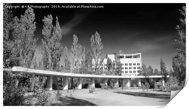 Deserted - Atomic City Print by K7 Photography