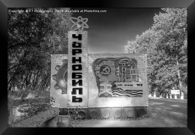 Welcome to Chernobyl  Framed Print by K7 Photography