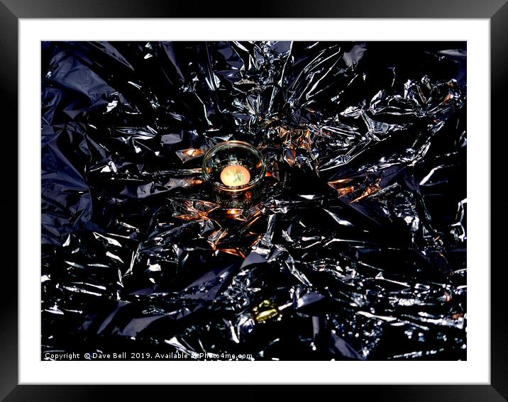 Dark Knight Framed Mounted Print by Dave Bell