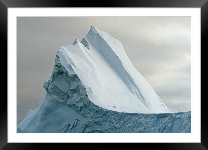 Iceberg in Drake Passage 10 Framed Mounted Print by Ruth Hallam