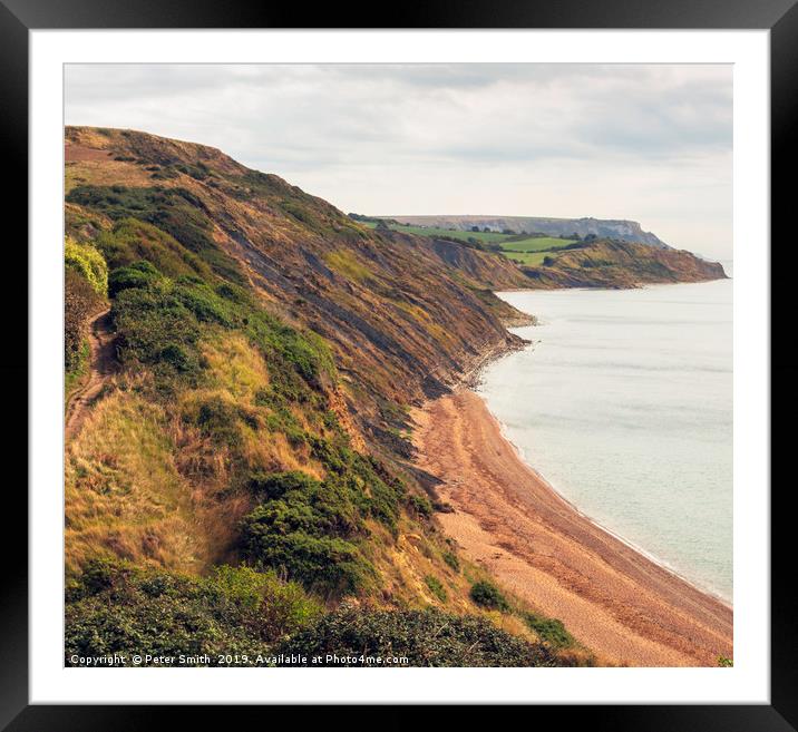 Jurassic Coast Dorset Framed Mounted Print by Peter Smith