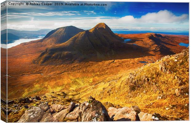 Highlands. Canvas Print by Ashley Cooper