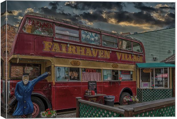 Fairhaven Fish and Chips Canvas Print by Darryl Brooks