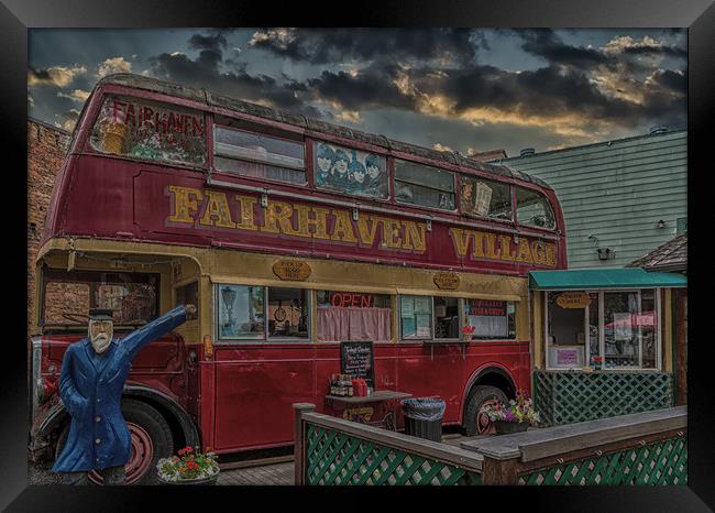 Fairhaven Fish and Chips Framed Print by Darryl Brooks