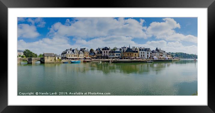 Auray Framed Mounted Print by DiFigiano Photography
