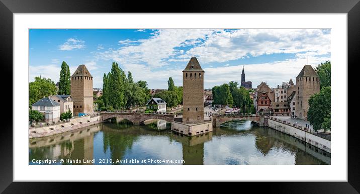 Strassbourg Framed Mounted Print by DiFigiano Photography