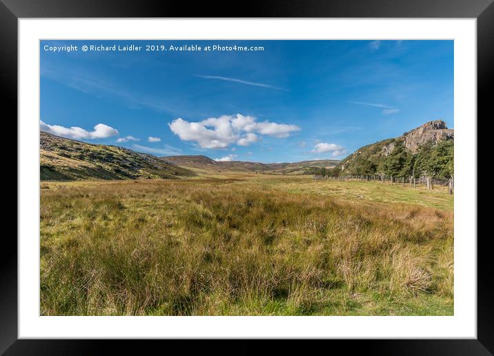 Towards Cronkley Fell and Noon Hill, Teesdale Framed Mounted Print by Richard Laidler