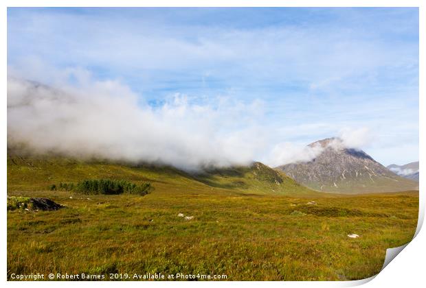 Rolling Mist Print by Lrd Robert Barnes