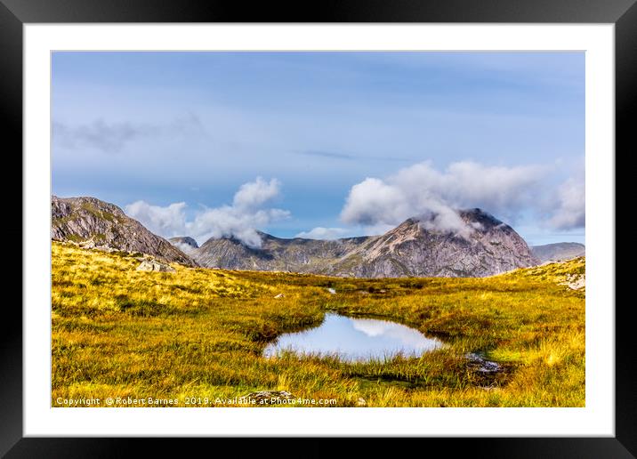 Morning Reflection Framed Mounted Print by Lrd Robert Barnes