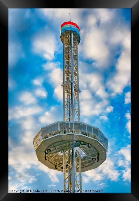 City Skyliner Framed Print by DiFigiano Photography